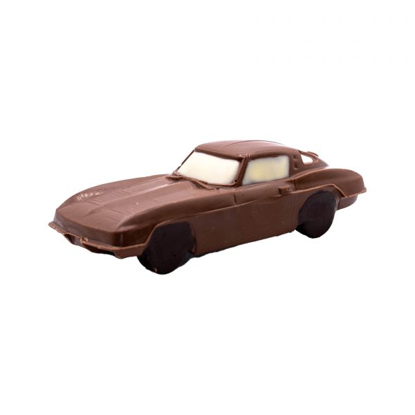 Image of Chocolate Classic Corvette Stingray, perfect for car enthusiasts and chocolate lovers alike