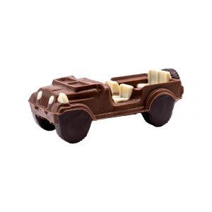 Image of Chocolate Jeep, perfect for adventure seekers and car enthusiasts