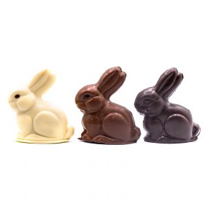 Image of Cute Smooth Chocolate Bunny, perfect for delighting guests at any celebration
