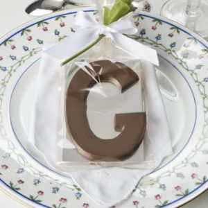 solid chocolate G