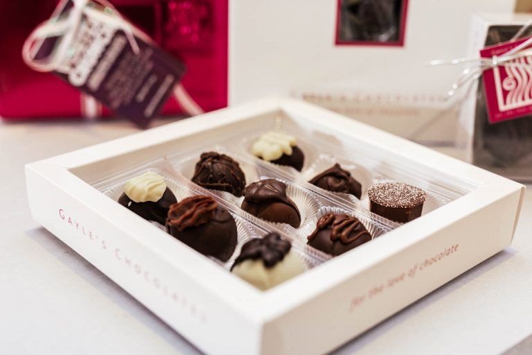 chocolate blog banner - box of 9 truffles