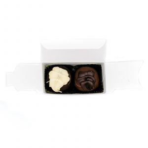 2 assorted truffles in a box