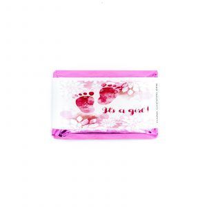 Image of It's A Girl - Chocolate Bar, perfect for celebrating new arrivals