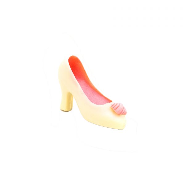 Image of Small White High Heel Shoe, perfect for adding an elegant touch to any celebration