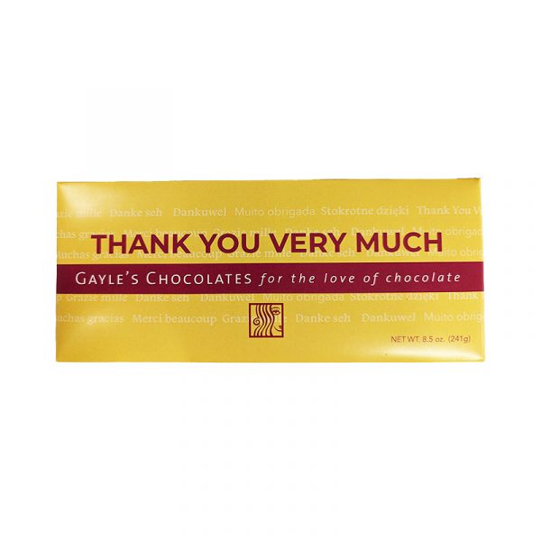 Image of Thank You Bar, perfect for expressing gratitude in the sweetest way